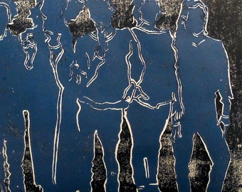 Good Company | Lino Print