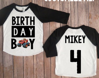 Blaze birthday shirt, blaze and the monster machines birthday, blaze birthday party, blaze party, monster machines shirt