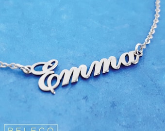 Personalized Name Necklace, Personalized Name Jewelry, Personalized Name Necklace Silver, Personalized Any Custom Name Necklace Custom Name