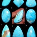 Superb AAA Natural Sky Sleeping Beauty Turquoise Cabochon Loose Gemstone Multi Shape And Size In Sky Blue Colour