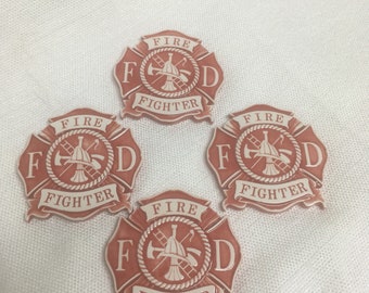 Fire department coasters