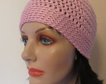 Pink Crochet Beanie, Cold Winter Accessory, Pink Beanie, Think Pink, Skiing, Ice Skating, Snow Playing, Pink Snow Hat, Hockey Mom