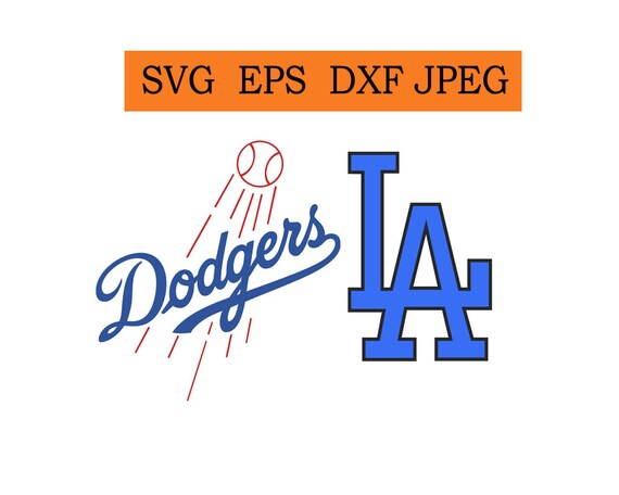 Download Los Angeles Dodgers logo in SVG / Eps / Dxf / Jpg files