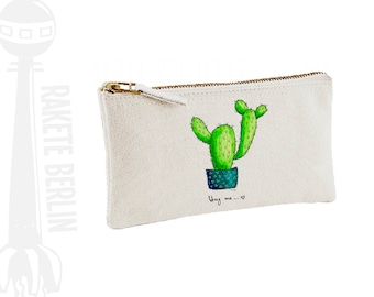pencil case 'Cactus - Hug me.'