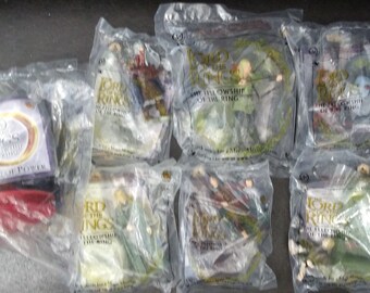 Lord Of The Rings Burger King Figures Vintage Lord Of The Rings Burger King Figures Vintage