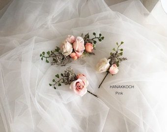 Rose Hair Clip / Rose Hair Pin / Wedding Hair Clip / Wedding Hair Pin / Wedding Accessories / Rose Flower / Hair Accessories