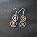 Earrings Steampunk