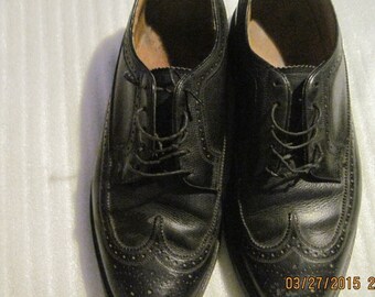 VTG Florsheim Imperial Long Wing-tip Oxfords, 9