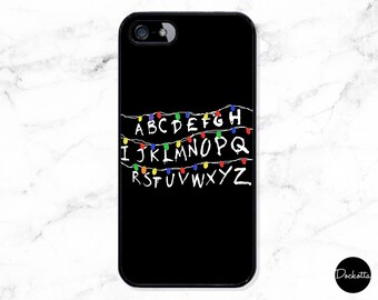 Stranger Things iPhone & Samsung Case - Minimal Lights