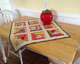 Quilted table topper