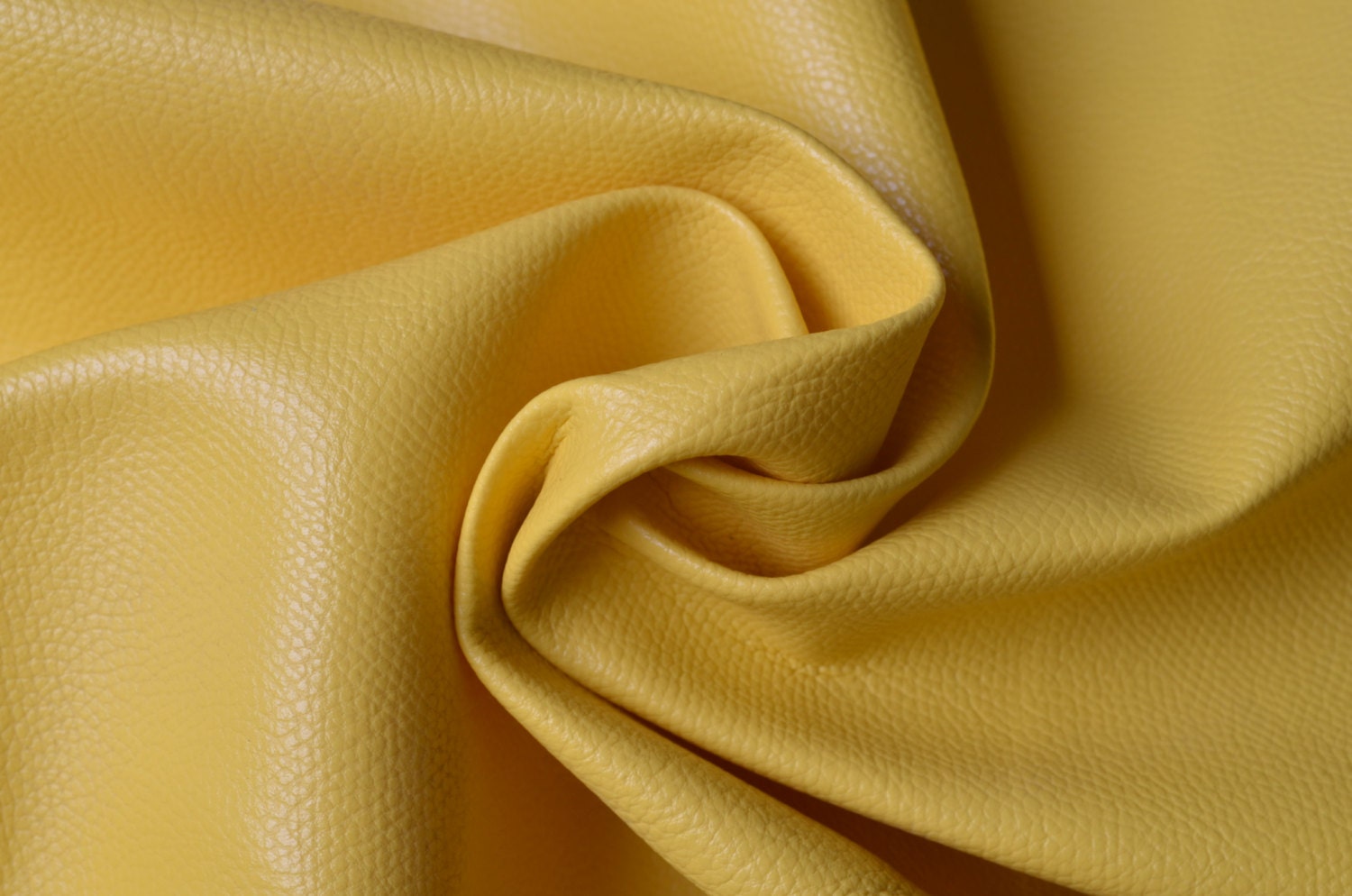 Half Yard Yellow Faux Leather FabricSoft Yellow Leather