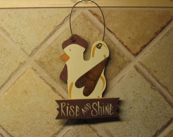 Hen Hanger, Kitchen Decor, Kitchen Chick