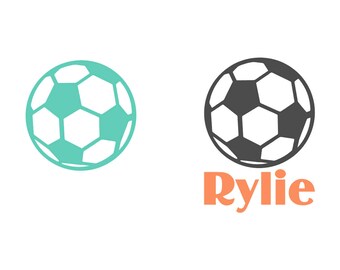 Soccer | Soccer Name Decal | Soccer Decal | Soccer Tumbler Decal | Vinyl Decal | Monogram Decal | Tumbler Decal | Soccer Name Decal | Decal