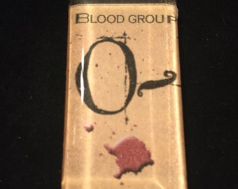 Creepy 0- Blood Type Necklace