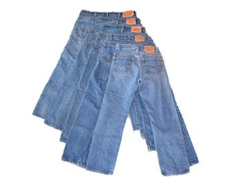 Levis 501 jeans | 501 Levis | All Sizes | vintage button fly medium blue wash Waist denim classic levi unisex indie hipster boho casual