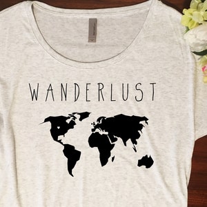 wanderlust amsterdam t shirt