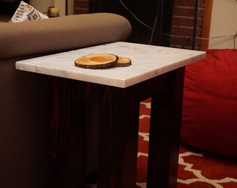 Marble End Table