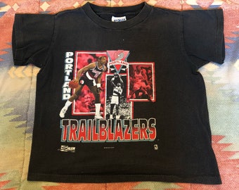 90s Portland Trailblazers Kids Tee
