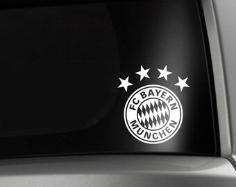 Bayern Munich Soccer FC Car Window Decal