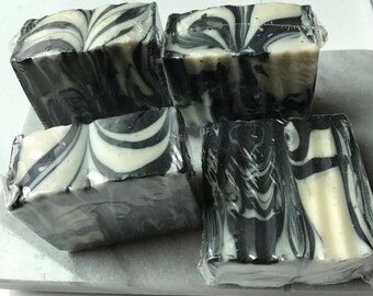 Luxury Activated Charcoal, Tea Tree Lemongrass Soap, Guest Soap