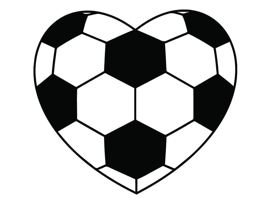 Download Soccer Ball 5 Heart Shaped Love Futball Field Team Sport