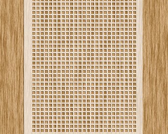 Square Screen Small Pattern Stencil - Sku P0105 (8.5" x 11")