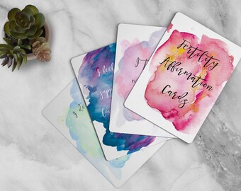 Fertility Affirmation Cards IVF Affirmation Cards, Infertility Affirmations, Affirmation Cards, IVF, Fertility