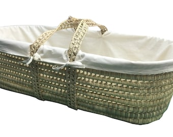 Simple Moses basket liner ONLY 100% Organic Cotton
