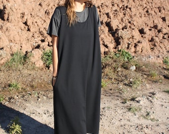 Long Jumper Dress in Bamboo French Terry / by replicca / one size / your choice of colour