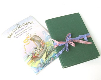 The Brothers Grimm Popular Folk Tales Illustrated by Michael Foreman, Vintage Fairy Tale Book, Fairy Tale Wedding, Fairytale Decor, FolkTale
