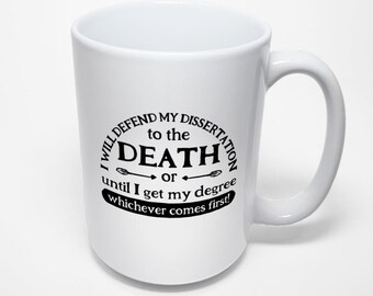 Dissertation defense gift