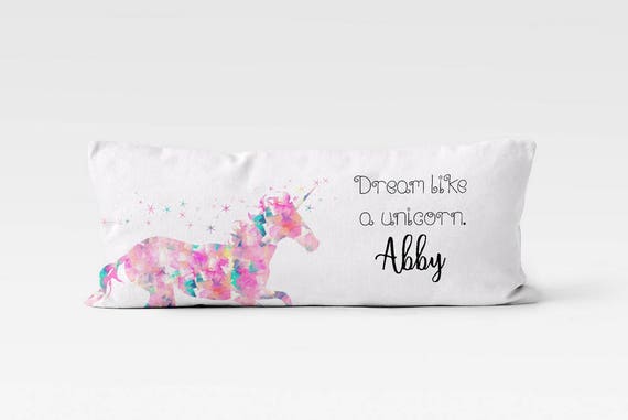 unicorn body pillow