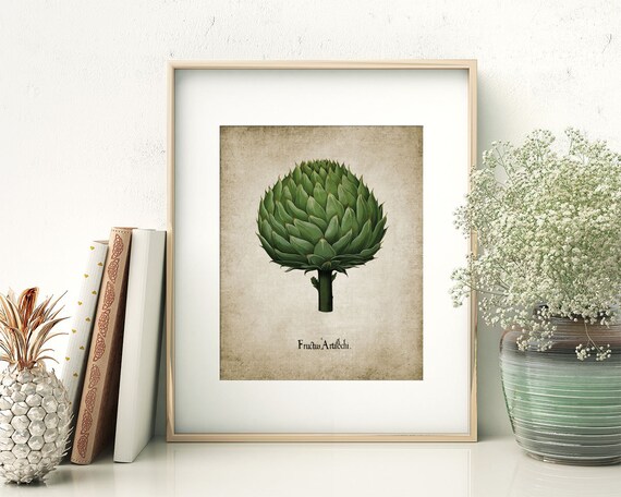 Artichoke Wall Art Print