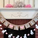 Little Lamb baby shower - Pink and White Its a Girl Banner - Lamb Nursery Decorations - Little Lamb Banner - Baby Shower Banners
