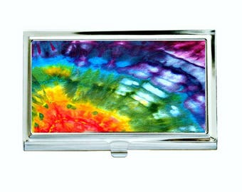 tie dye business cards