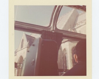 Sightseeing, c1960s-70s Vintage Snapshot Photo (72546)