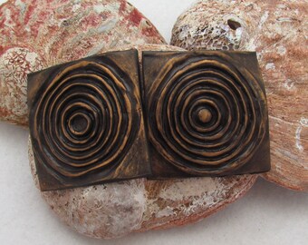 Water Ripple Polymer Clay Texture Stamps