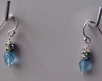 Christmas lights earrings