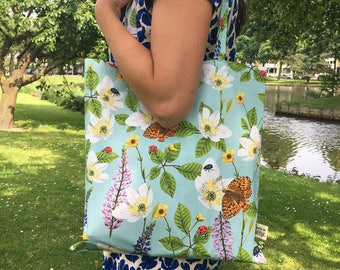Tote Bag • Flowers & Insects