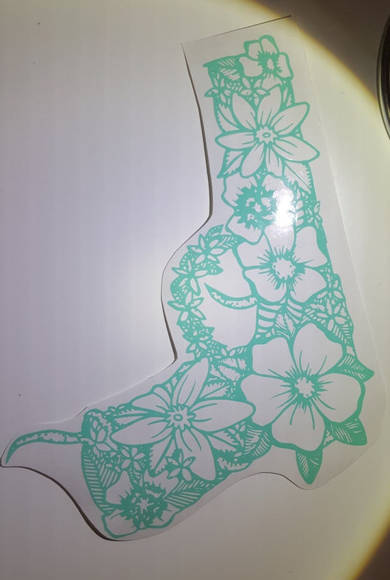 Download Mandala Flower Gun Decal