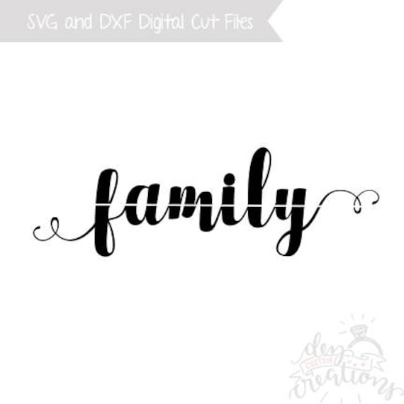 Download Family SVG Cut File DXF files svg file for Silhouette
