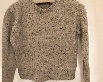 Vintage 80s sweater cropped