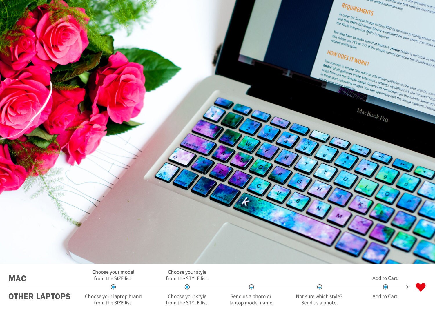 Macbook Keyboard Stickers Macbook Pro Skin Keyboard Cover