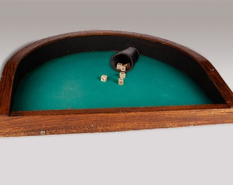 19th Century Rare Saloon Dice Table