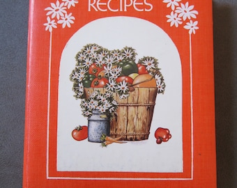 Vintage 1970's Recipe Holder