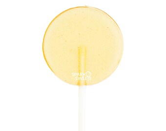 Honey Lollipops with Organic Honey, No Artificial Flavors and No Corn Syrup by Sparko Sweets