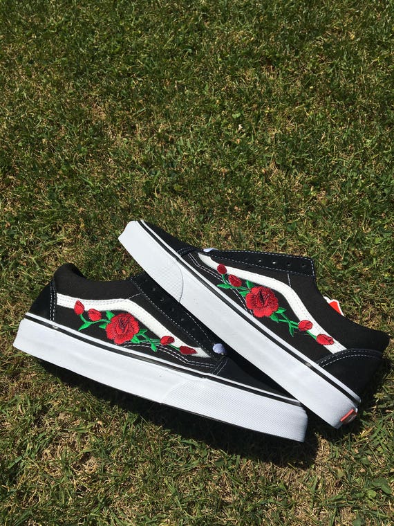 vans con la rosa rossa vans con la rosa rossa