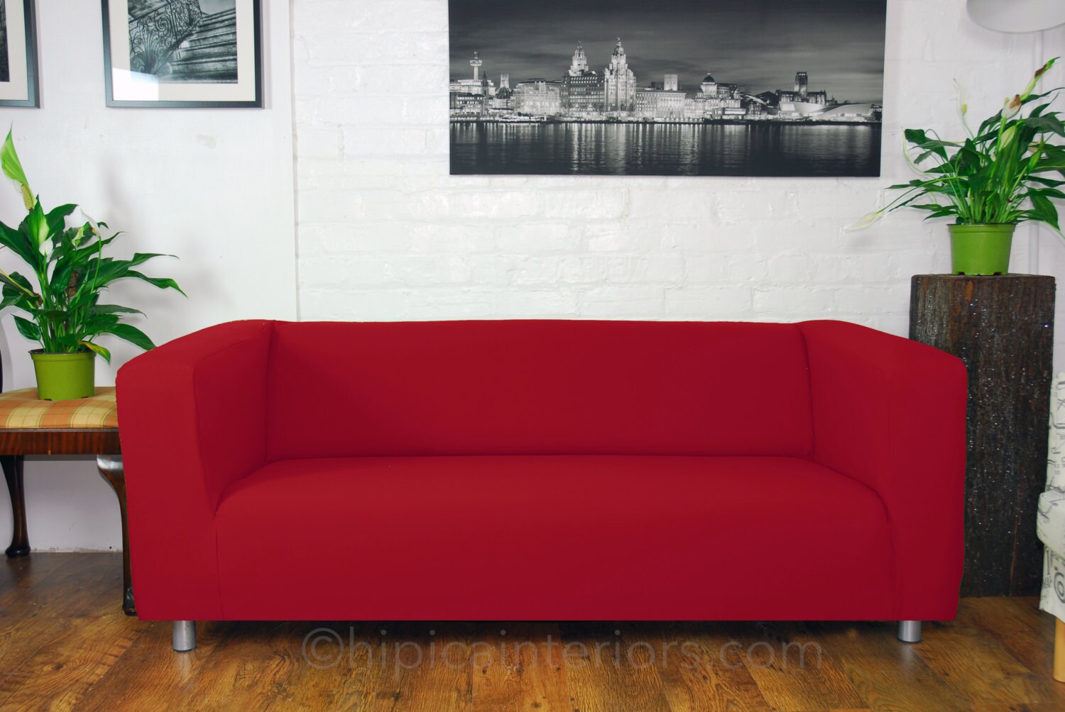 Ikea Klippan 4 Seat Sofa Waterproof Slip Cover For The Zoom