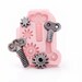 Steampunk Gear Cog and Bolt Silicone Mold Easily make 2 Gears and 2 Bolts Flexible Food Safe Fondant, Candy, Resin, Clay Mold (559)