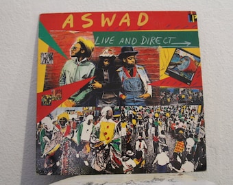 Aswad - "Live And Direct" vinyl record, UK Import, Reggae